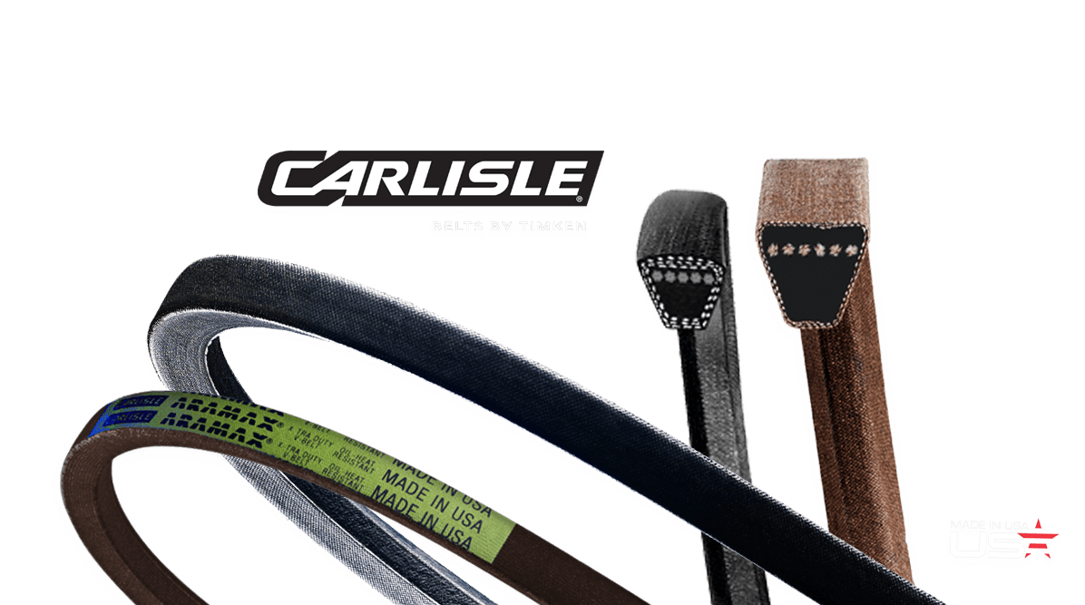 Wrapped V-Belts by Carlisle® Belts for Heavy-Shock Applications